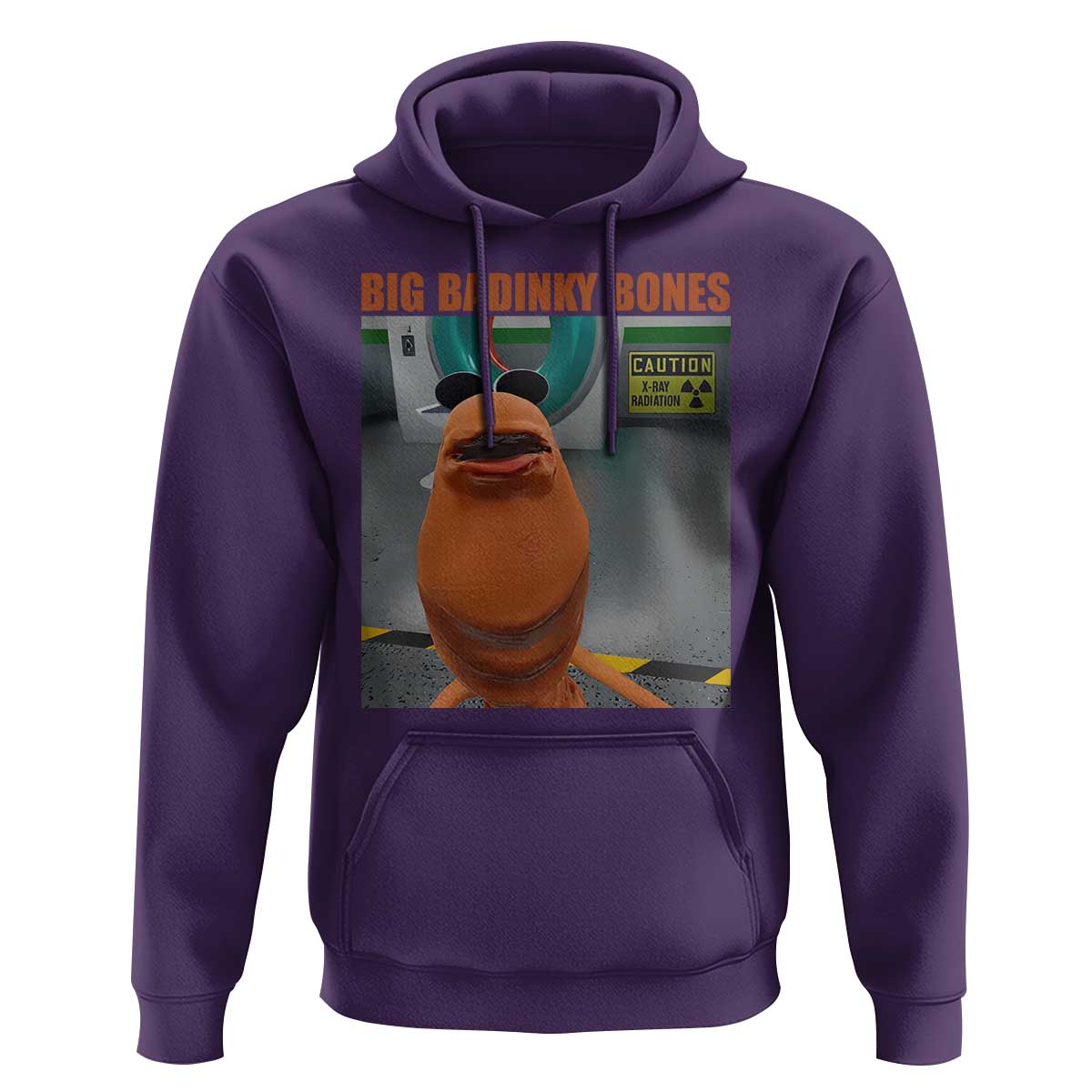Marcus The Worm Meme Hoodie Big Badinky Bones - Wonder Print Shop