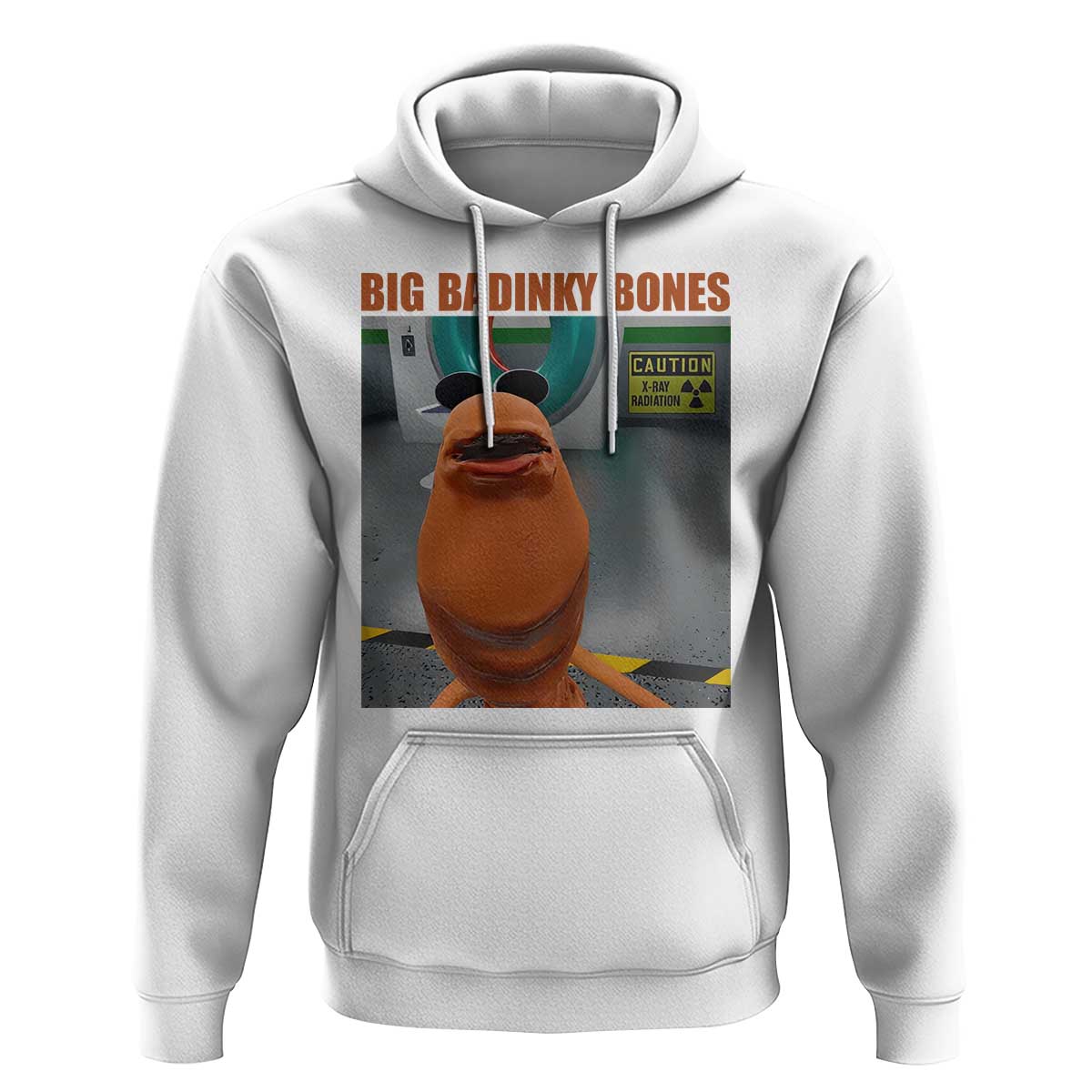 Marcus The Worm Meme Hoodie Big Badinky Bones - Wonder Print Shop