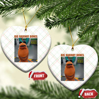 Marcus The Worm Meme Ceramic Ornament Big Badinky Bones - Wonder Print Shop