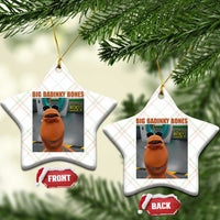 Marcus The Worm Meme Ceramic Ornament Big Badinky Bones - Wonder Print Shop
