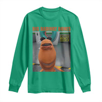 Marcus The Worm Meme Long Sleeve Shirt Big Badinky Bones - Wonder Print Shop
