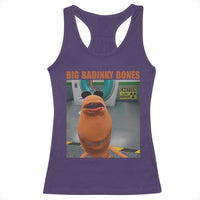 Marcus The Worm Meme Racerback Tank Top Big Badinky Bones - Wonder Print Shop