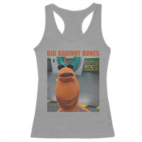 Marcus The Worm Meme Racerback Tank Top Big Badinky Bones - Wonder Print Shop