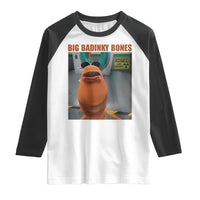 Marcus The Worm Meme Raglan Shirt Big Badinky Bones - Wonder Print Shop
