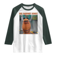 Marcus The Worm Meme Raglan Shirt Big Badinky Bones - Wonder Print Shop