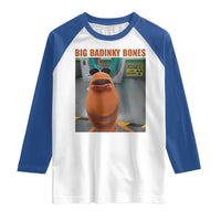 Marcus The Worm Meme Raglan Shirt Big Badinky Bones - Wonder Print Shop