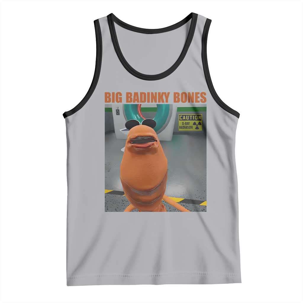 Marcus The Worm Meme Tank Top Big Badinky Bones - Wonder Print Shop