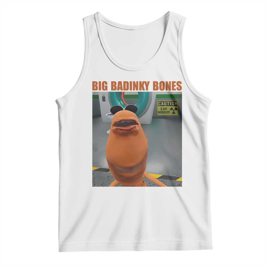 Marcus The Worm Meme Tank Top Big Badinky Bones - Wonder Print Shop