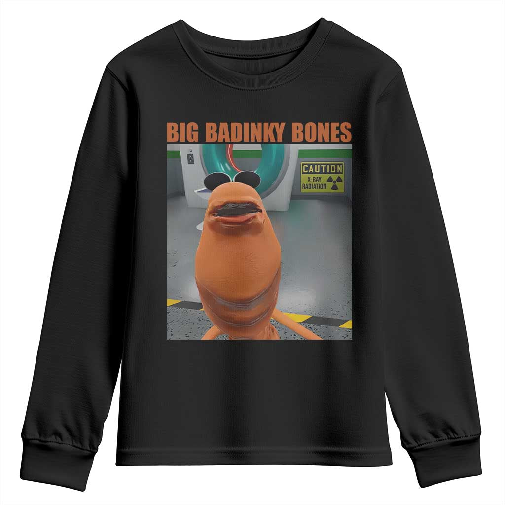 Marcus The Worm Meme Youth Sweatshirt Big Badinky Bones - Wonder Print Shop