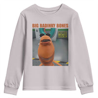 Marcus The Worm Meme Youth Sweatshirt Big Badinky Bones - Wonder Print Shop