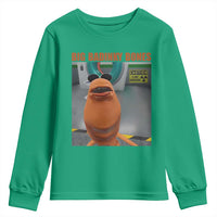Marcus The Worm Meme Youth Sweatshirt Big Badinky Bones - Wonder Print Shop