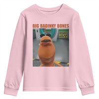 Marcus The Worm Meme Youth Sweatshirt Big Badinky Bones - Wonder Print Shop