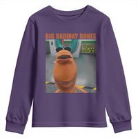 Marcus The Worm Meme Youth Sweatshirt Big Badinky Bones - Wonder Print Shop