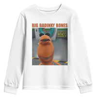Marcus The Worm Meme Youth Sweatshirt Big Badinky Bones - Wonder Print Shop