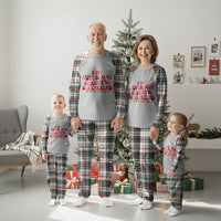 Funny Valentine Couple Quotes Plaid Pajama Set I Love My Super Hot Girlfriend - Wonder Print Shop