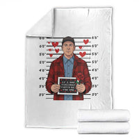 Ed Gein Valentine Meme Throw Blanket Funny Horror Movie - Wonder Print Shop