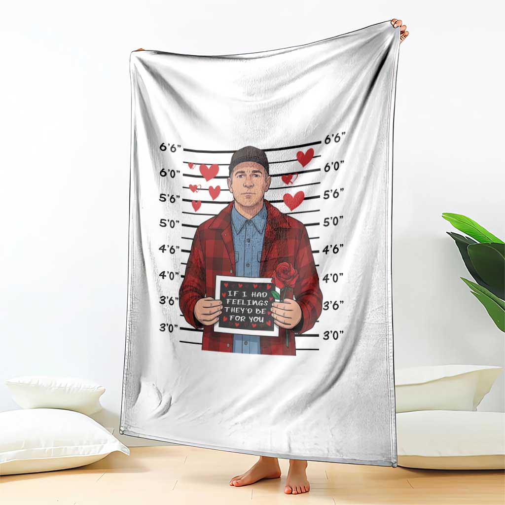 Ed Gein Valentine Meme Throw Blanket Funny Horror Movie - Wonder Print Shop