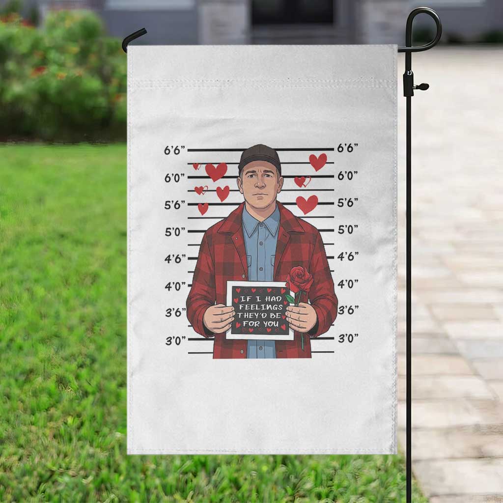 Ed Gein Valentine Meme Garden Flag Funny Horror Movie - Wonder Print Shop
