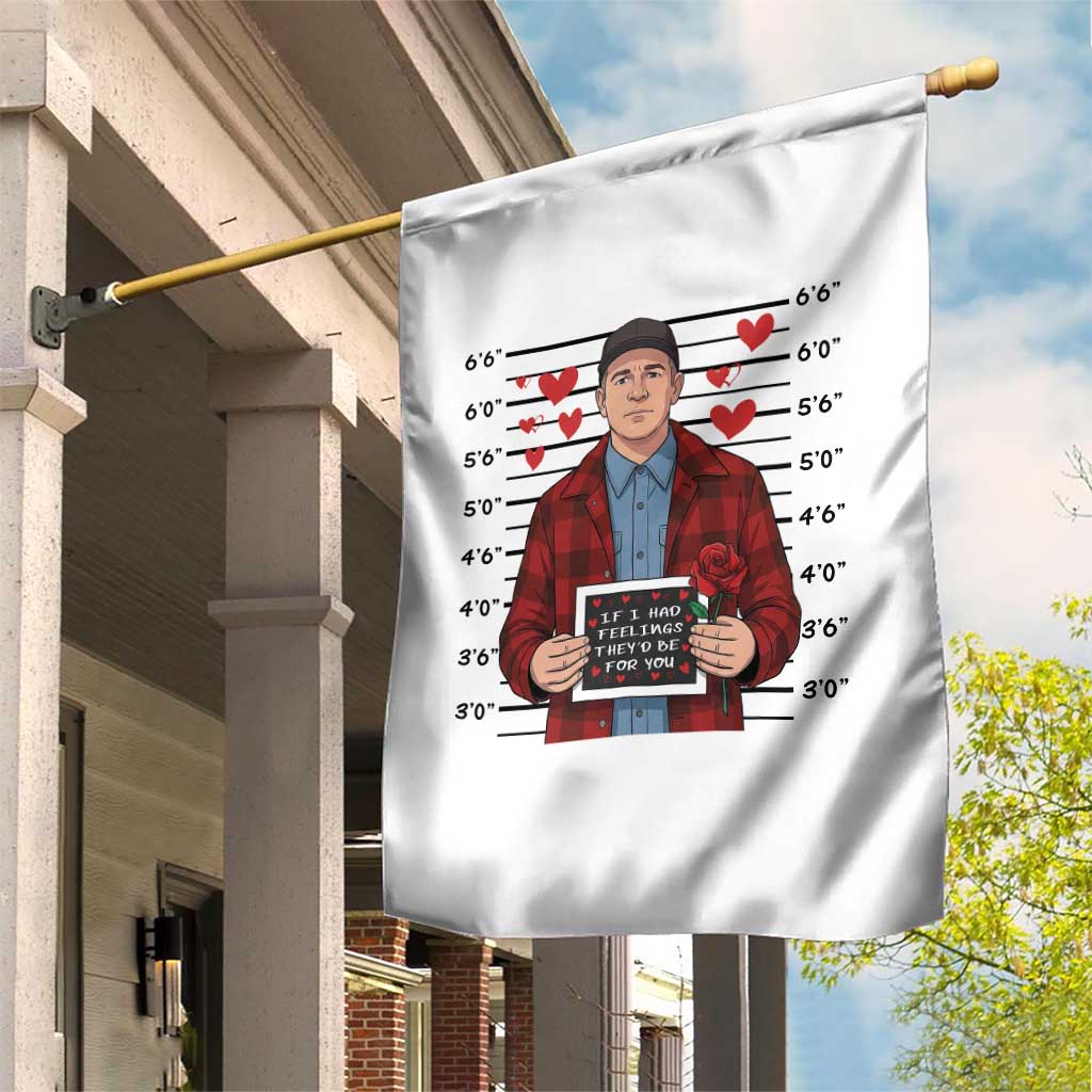 Ed Gein Valentine Meme Garden Flag Funny Horror Movie - Wonder Print Shop