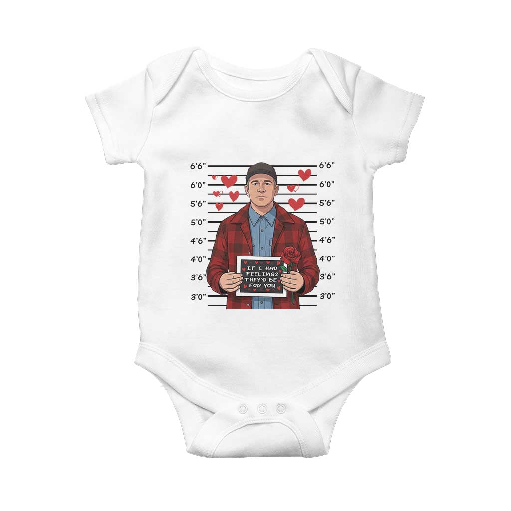 Ed Gein Valentine Meme Baby Onesie Funny Horror Movie - Wonder Print Shop