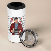 Ed Gein Valentine Meme 4 in 1 Can Cooler Tumbler Funny Horror Movie - Wonder Print Shop