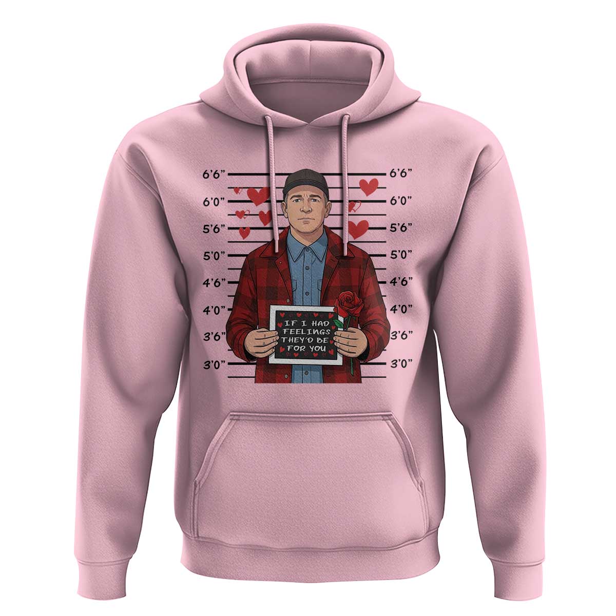 Ed Gein Valentine Meme Hoodie Funny Horror Movie - Wonder Print Shop