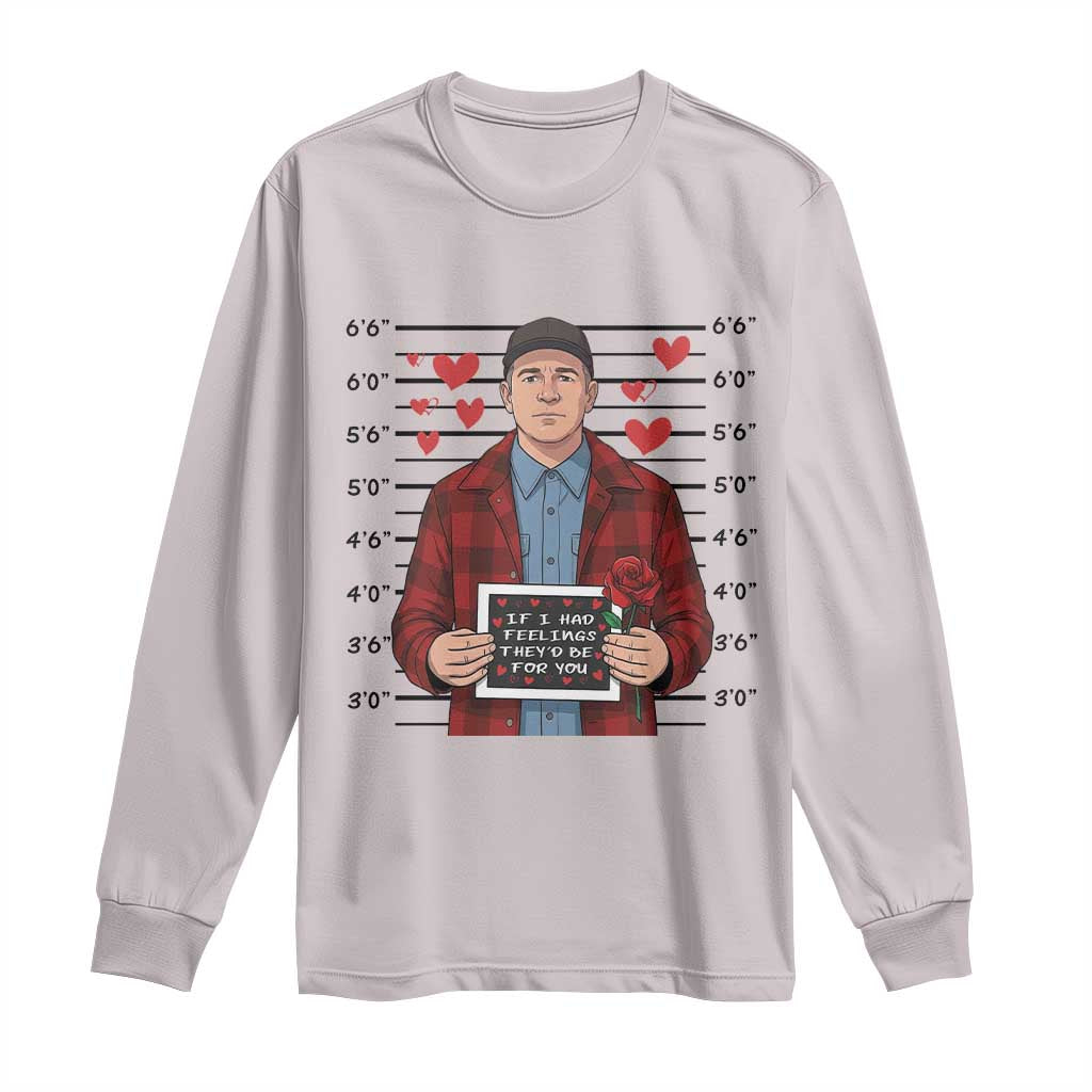 Ed Gein Valentine Meme Long Sleeve Shirt Funny Horror Movie - Wonder Print Shop