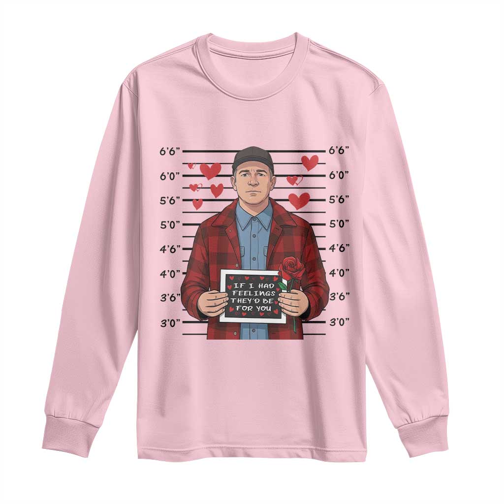 Ed Gein Valentine Meme Long Sleeve Shirt Funny Horror Movie - Wonder Print Shop
