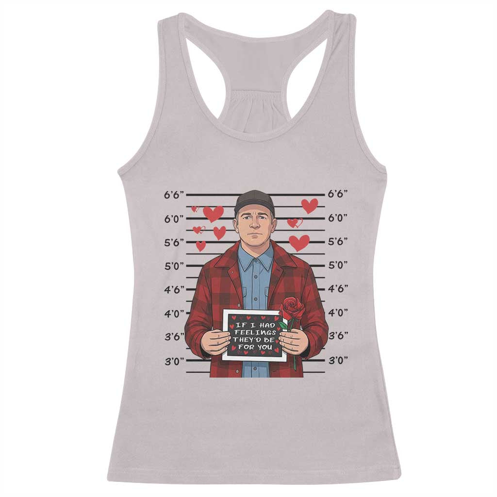 Ed Gein Valentine Meme Racerback Tank Top Funny Horror Movie - Wonder Print Shop