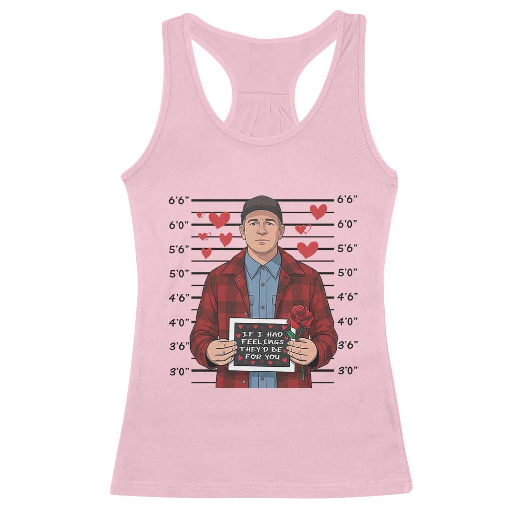 Ed Gein Valentine Meme Racerback Tank Top Funny Horror Movie - Wonder Print Shop