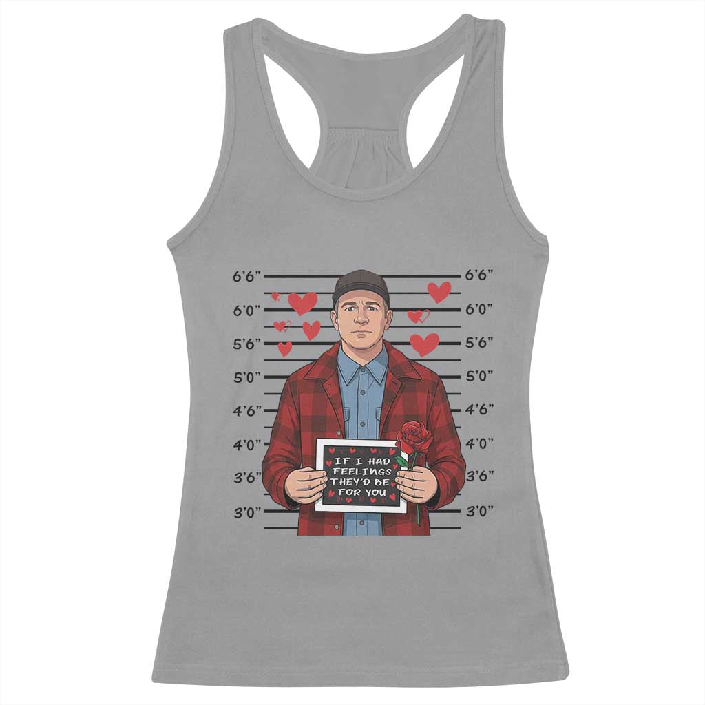 Ed Gein Valentine Meme Racerback Tank Top Funny Horror Movie - Wonder Print Shop