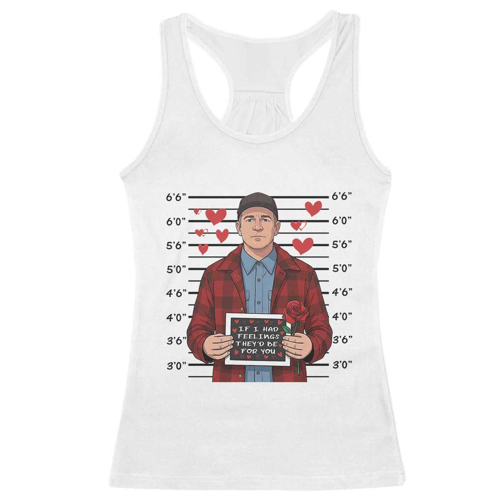 Ed Gein Valentine Meme Racerback Tank Top Funny Horror Movie - Wonder Print Shop