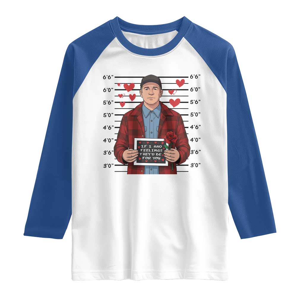 Ed Gein Valentine Meme Raglan Shirt Funny Horror Movie - Wonder Print Shop