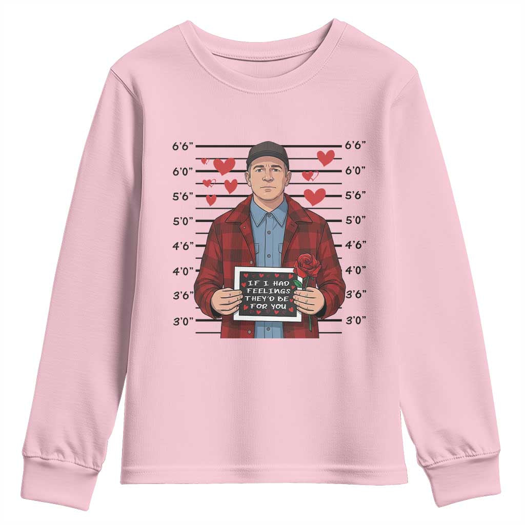 Ed Gein Valentine Meme Youth Sweatshirt Funny Horror Movie - Wonder Print Shop