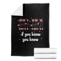 67 Valetines Meme Throw Blanket Funny Six Seven If You Know - Wonder Print Shop