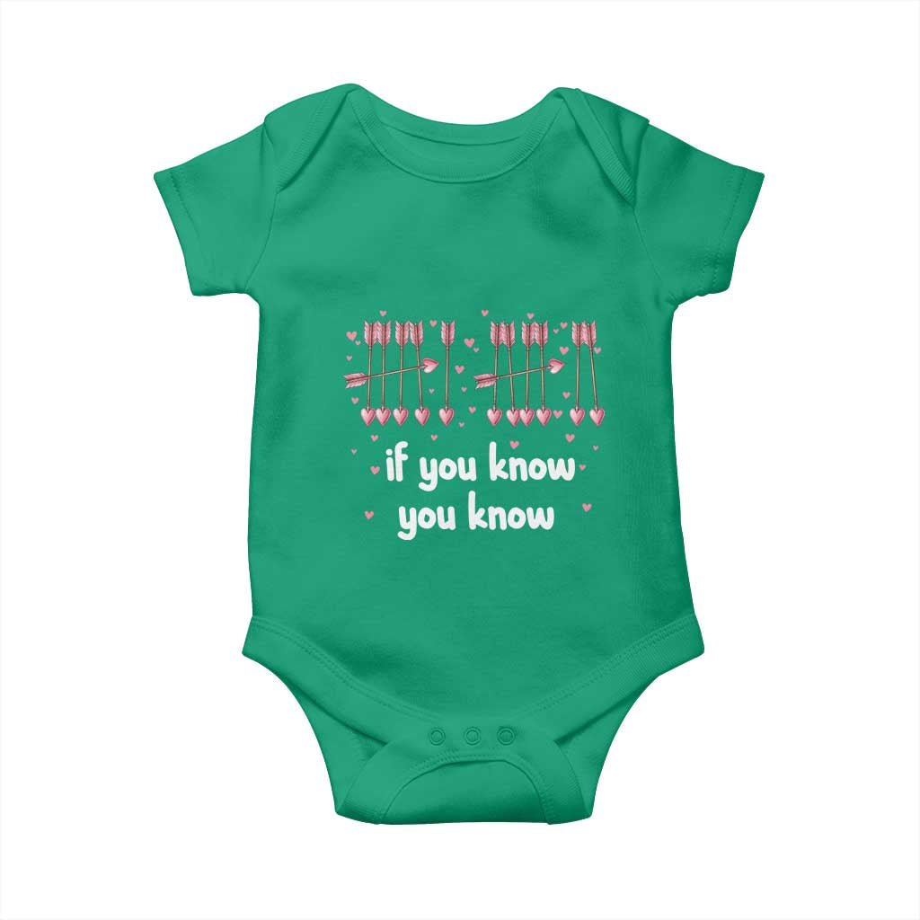 67 Valetines Meme Baby Onesie Funny Six Seven If You Know - Wonder Print Shop