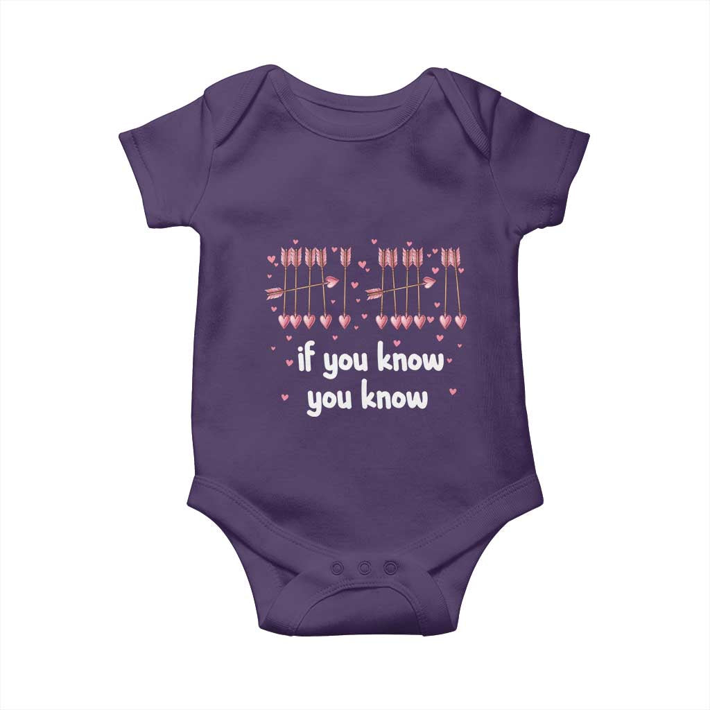 67 Valetines Meme Baby Onesie Funny Six Seven If You Know - Wonder Print Shop