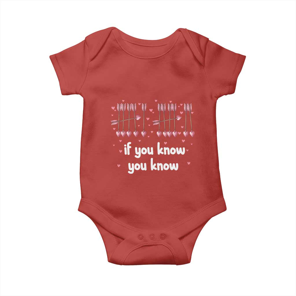 67 Valetines Meme Baby Onesie Funny Six Seven If You Know - Wonder Print Shop