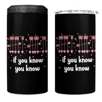 67 Valetines Meme 4 in 1 Can Cooler Tumbler Funny Six Seven If You Know - Wonder Print Shop