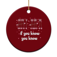 67 Valetines Meme Ceramic Ornament Funny Six Seven If You Know - Wonder Print Shop