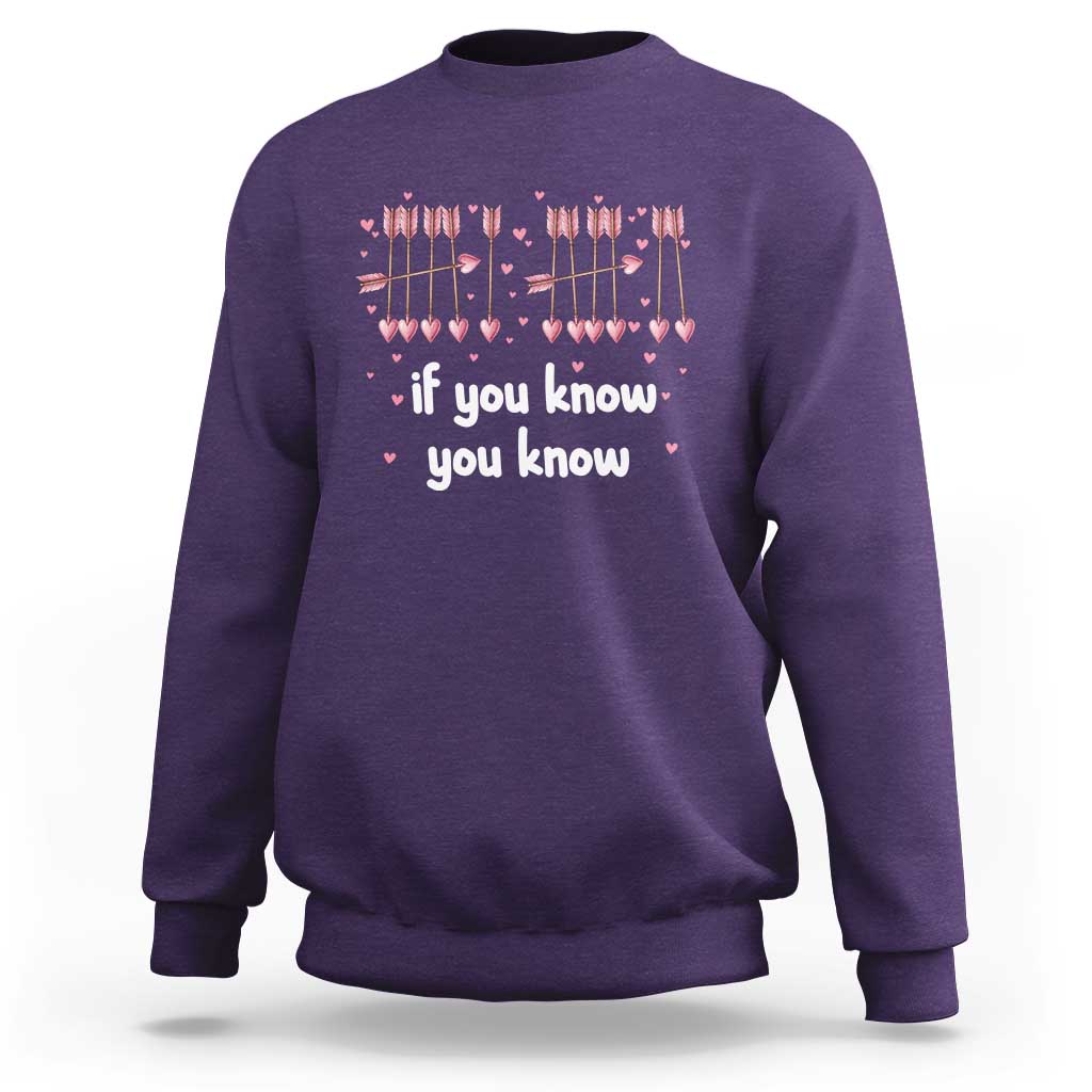 67 Valetines Meme Sweatshirt Funny Six Seven If You Know - Wonder Print Shop