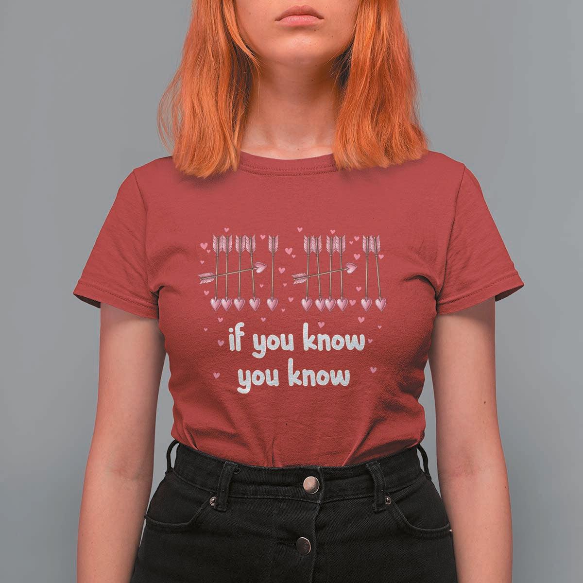67 Valetines Meme T Shirt For Women Funny Six Seven If You Know - Wonder Print Shop