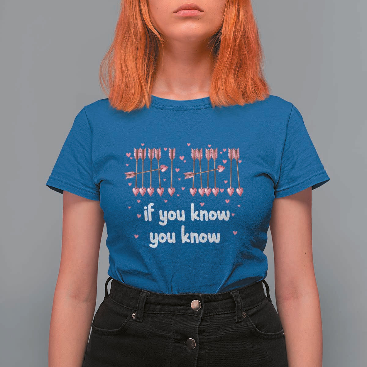 67 Valetines Meme T Shirt For Women Funny Six Seven If You Know - Wonder Print Shop