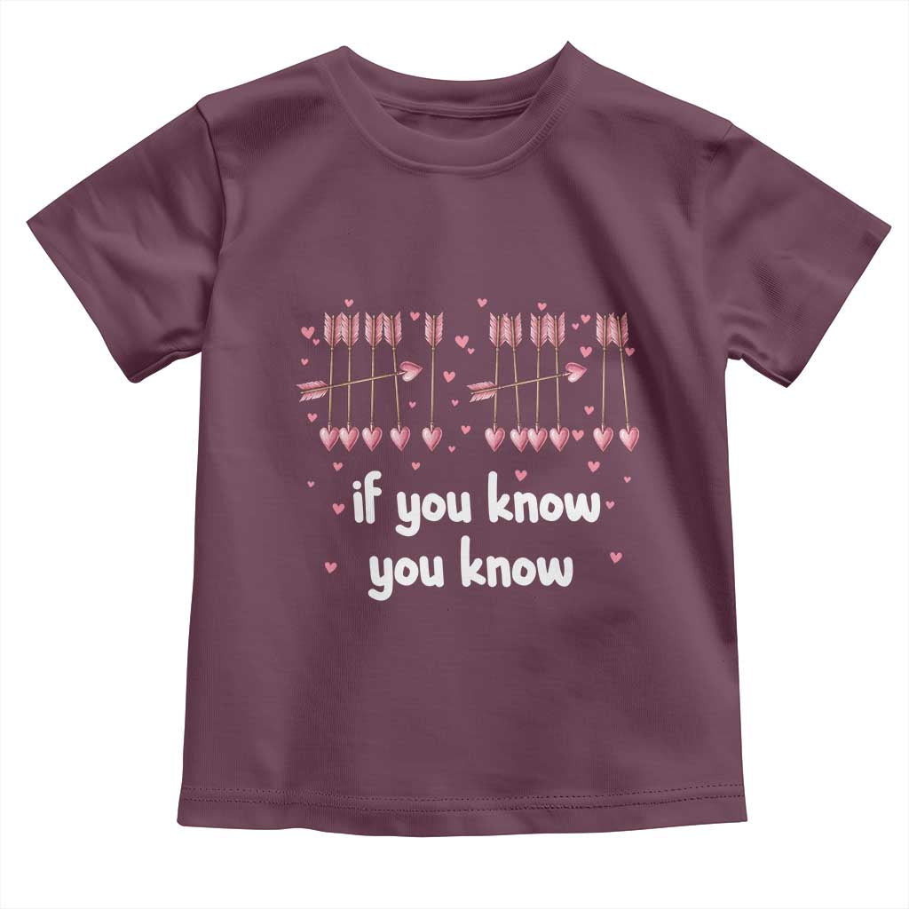 67 Valetines Meme Toddler T Shirt Funny Six Seven If You Know - Wonder Print Shop