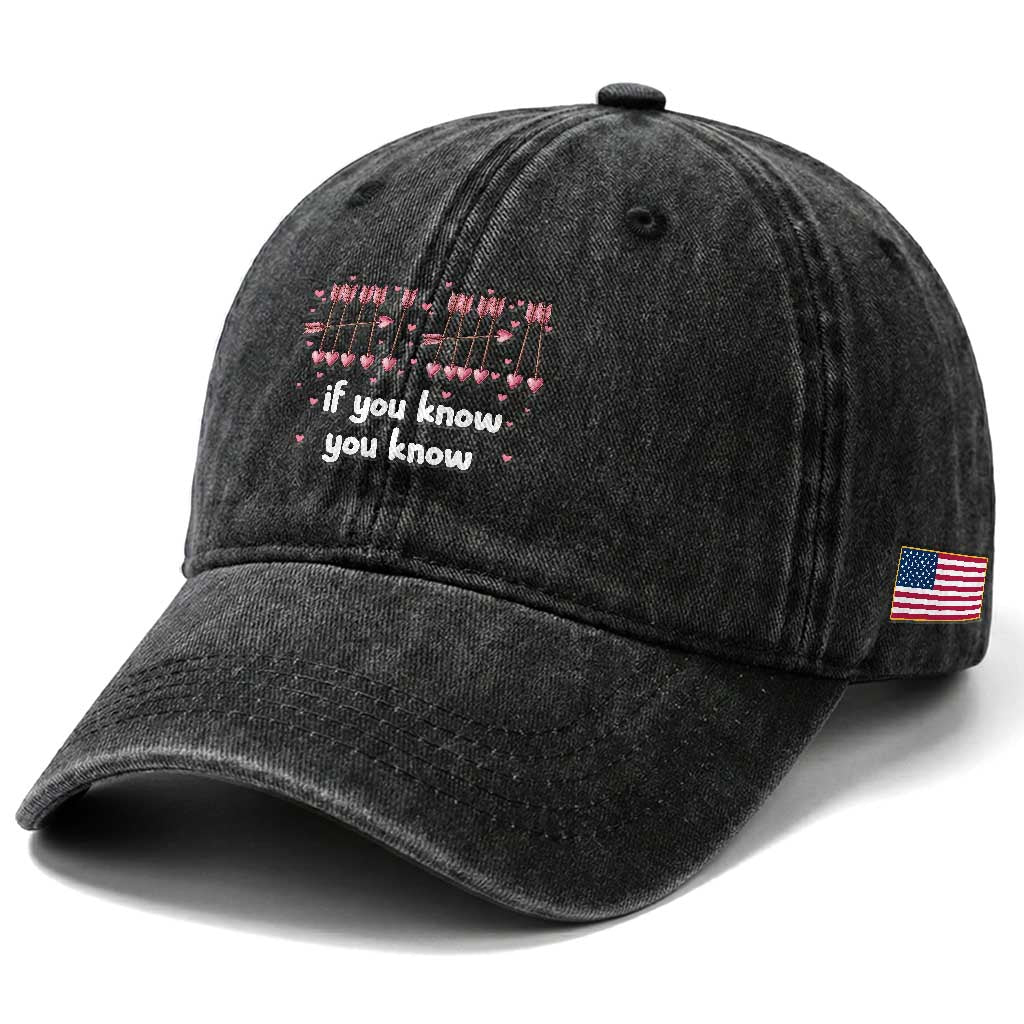 67 Valetines Meme Washed Cotton Baseball Cap Funny Six Seven If You Know