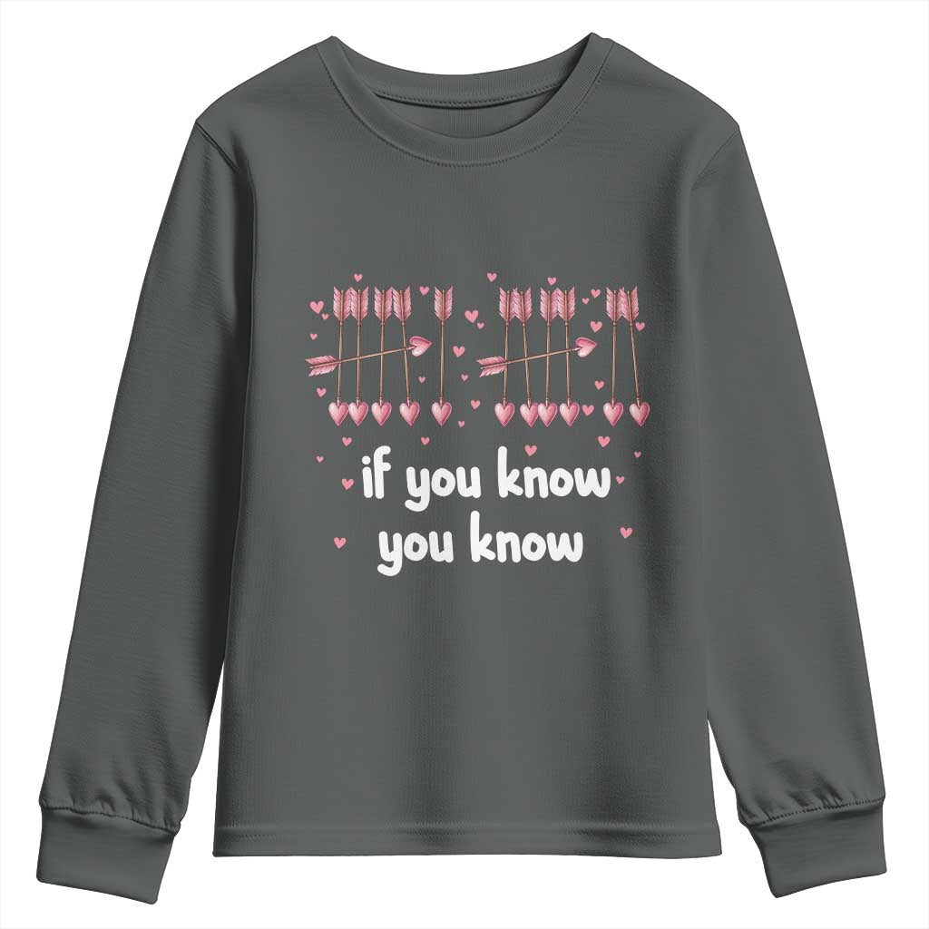 67 Valetines Meme Youth Sweatshirt Funny Six Seven If You Know - Wonder Print Shop