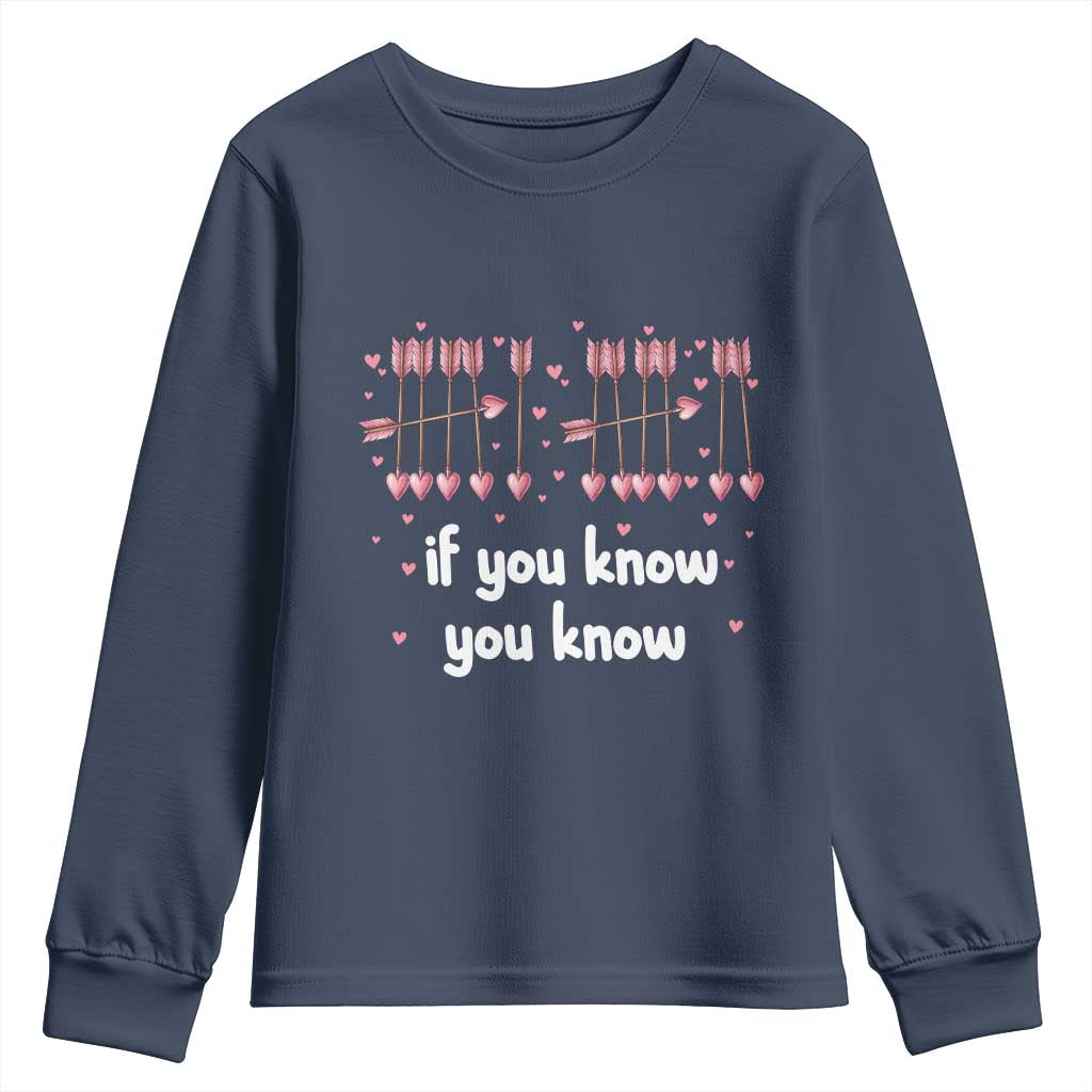 67 Valetines Meme Youth Sweatshirt Funny Six Seven If You Know - Wonder Print Shop