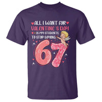67 Valetines Meme T Shirt Funny Teacher Sayings Six Seven - Wonder Print Shop