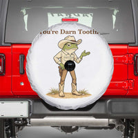 You're Darn Tootin Spare Tire Cover Funny Cowboy Frog Meme