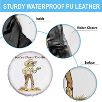 You're Darn Tootin Spare Tire Cover Funny Cowboy Frog Meme